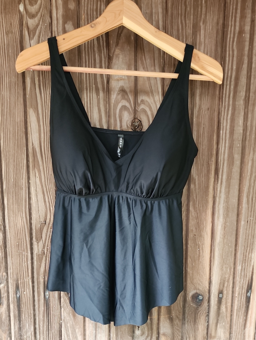 Torrid Ladies Black Swim Top